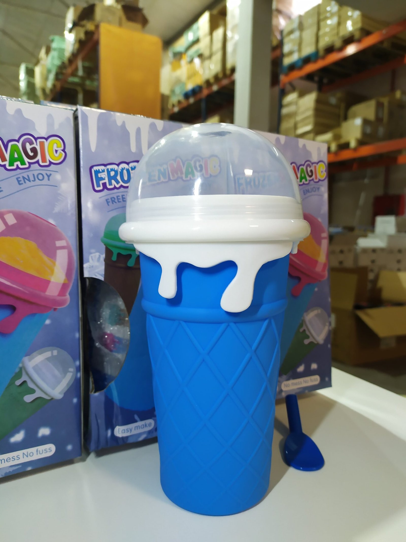 Taza para hacer granizado de silicona - Imagen 6