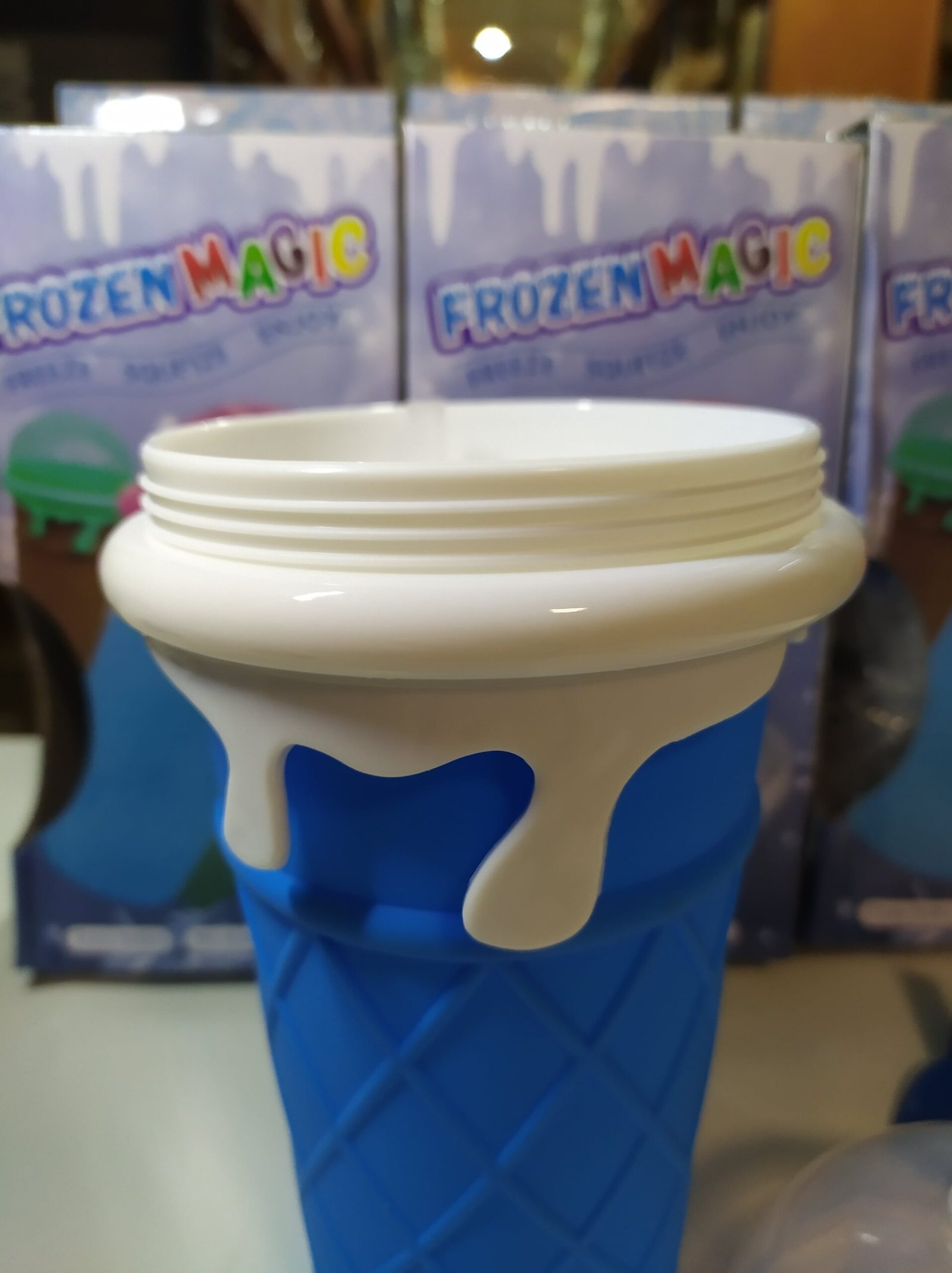Taza para hacer granizado de silicona - Imagen 9