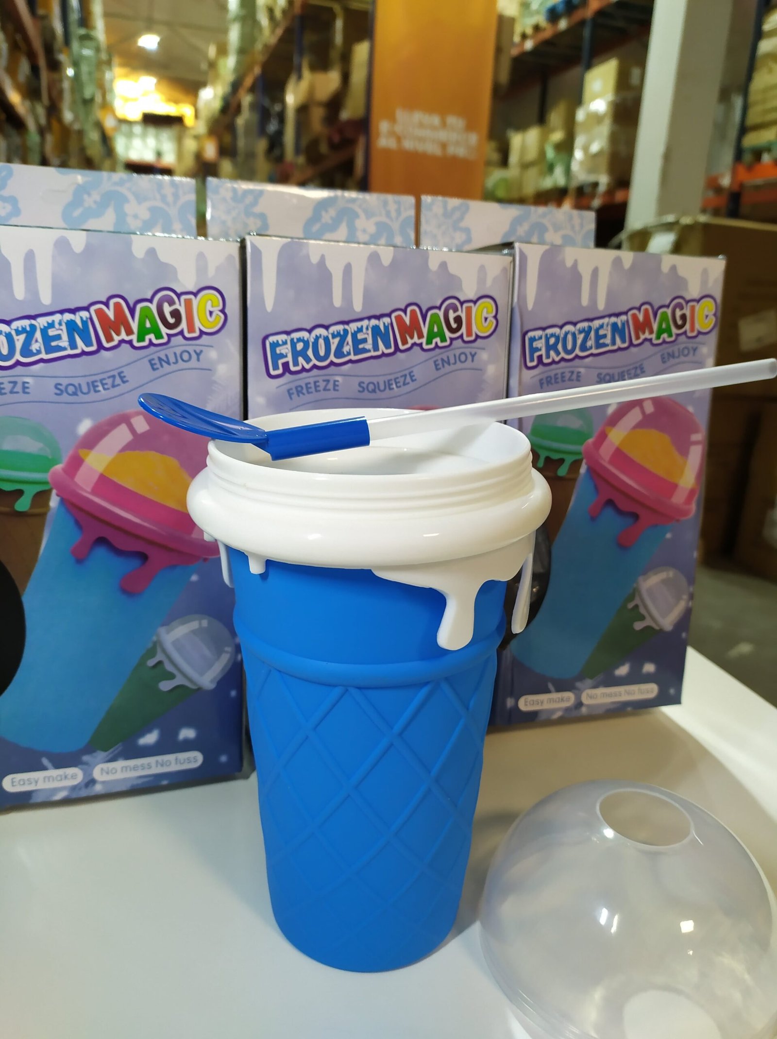 Taza para hacer granizado de silicona - Imagen 10
