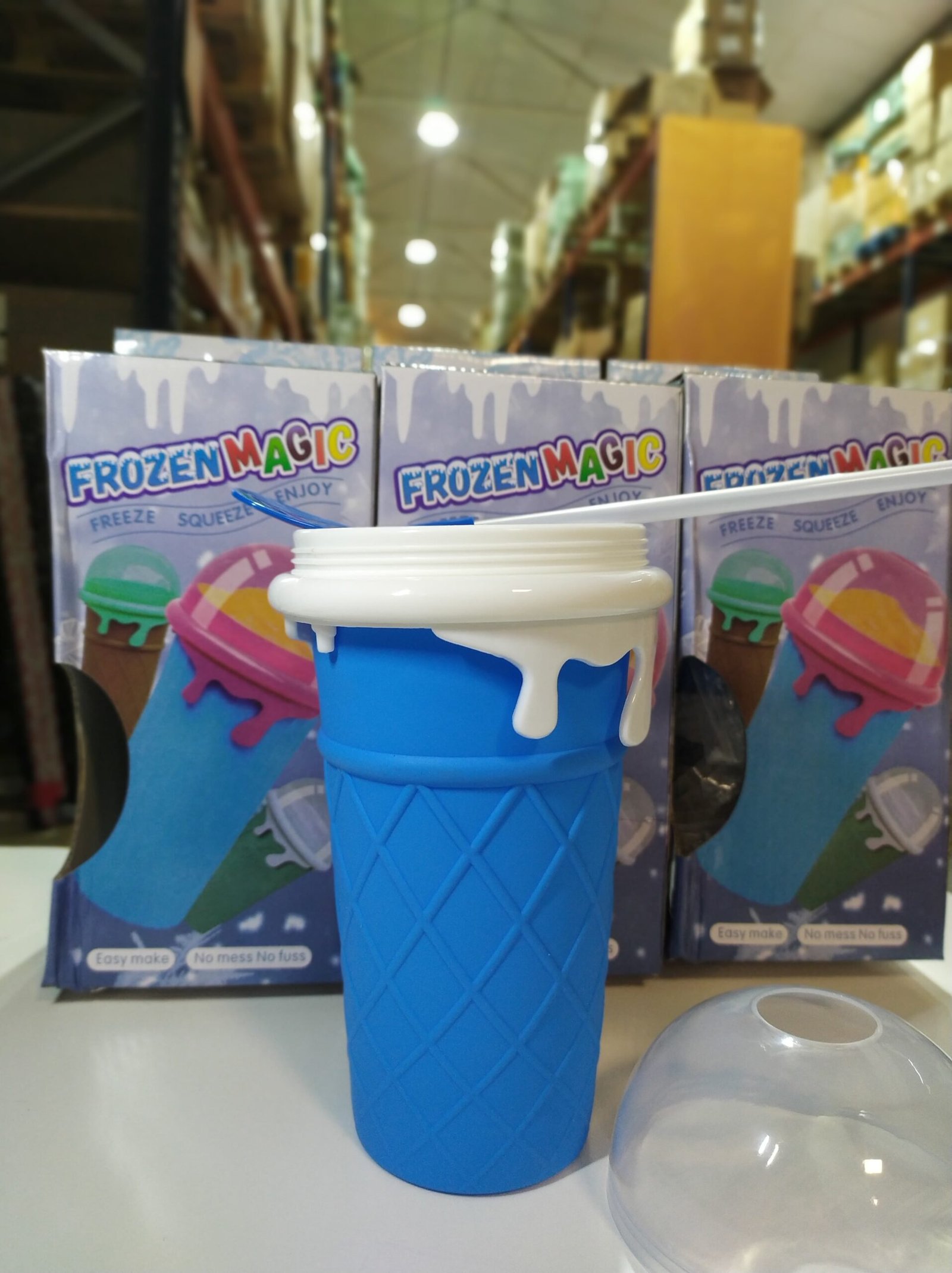 Taza para hacer granizado de silicona - Imagen 12