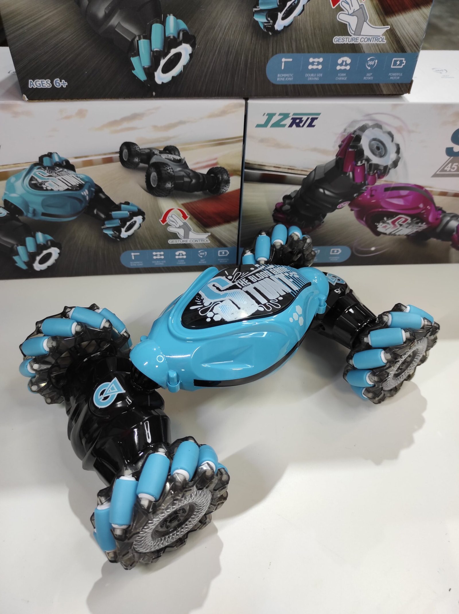 Coche teledirigido 4WD RC con sensor de gestos de acrobacias - Imagen 5