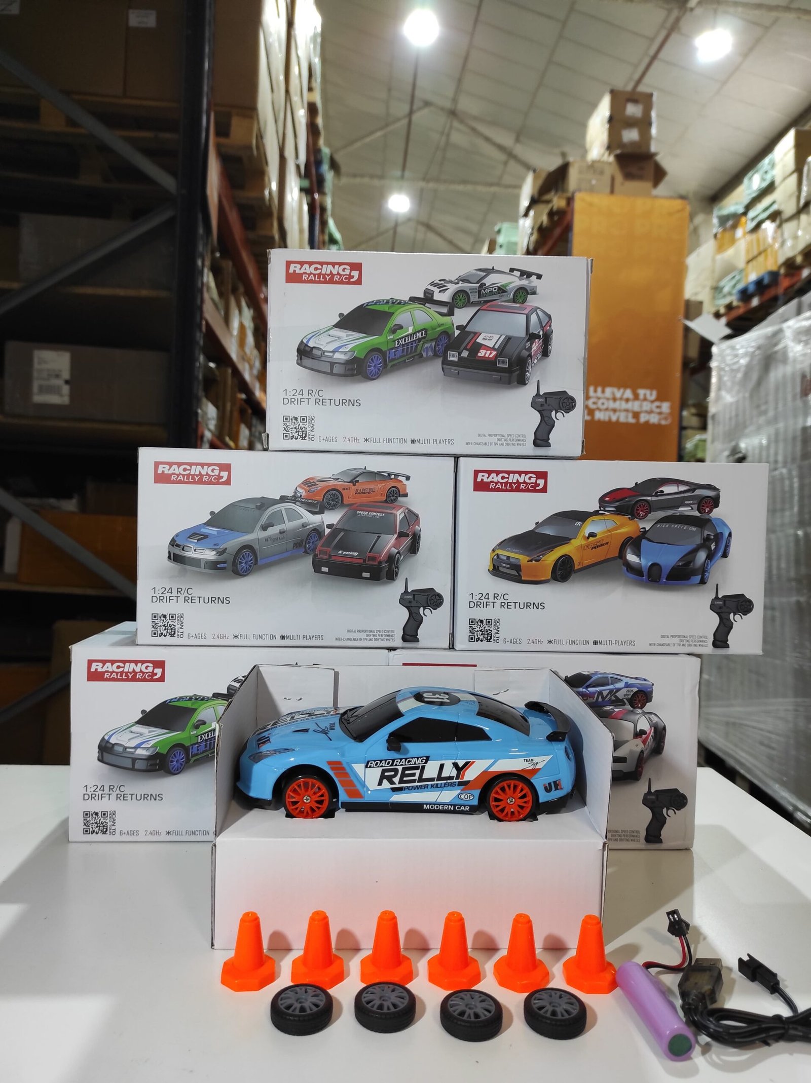 Coche teledirigido drift 1:24 GTR - Imagen 2