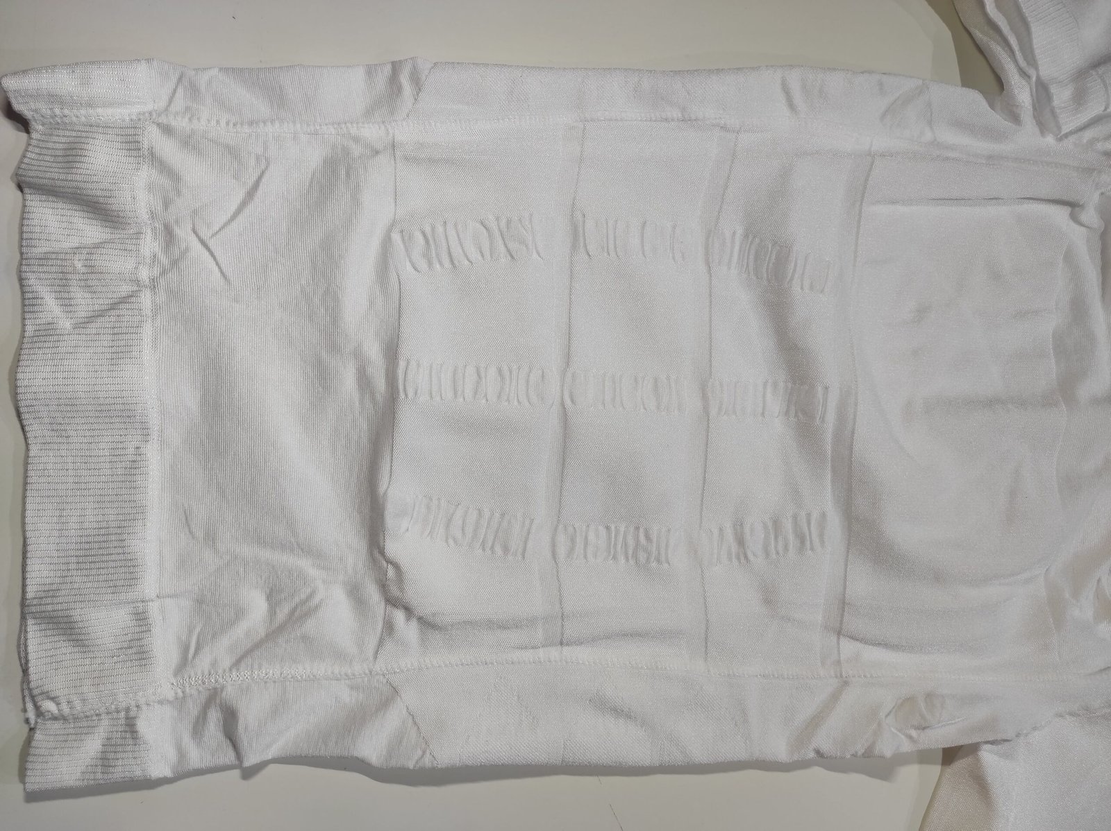 Camiseta moldeadora de compresión hombre XL/XXL blanca – poliamida y elastano - Imagen 5