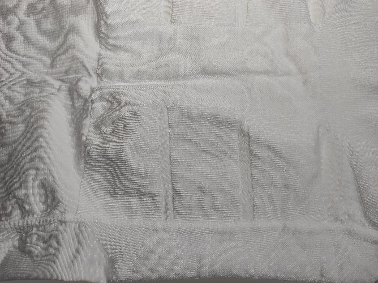 Camiseta moldeadora de compresión hombre M/L blanca – poliamida y elastano - Imagen 4