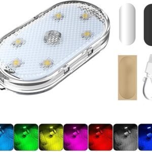 Luz LED RGB con batería