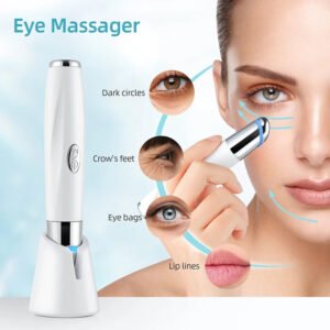 Masajeador de ojos y labios eléctrico con vibración