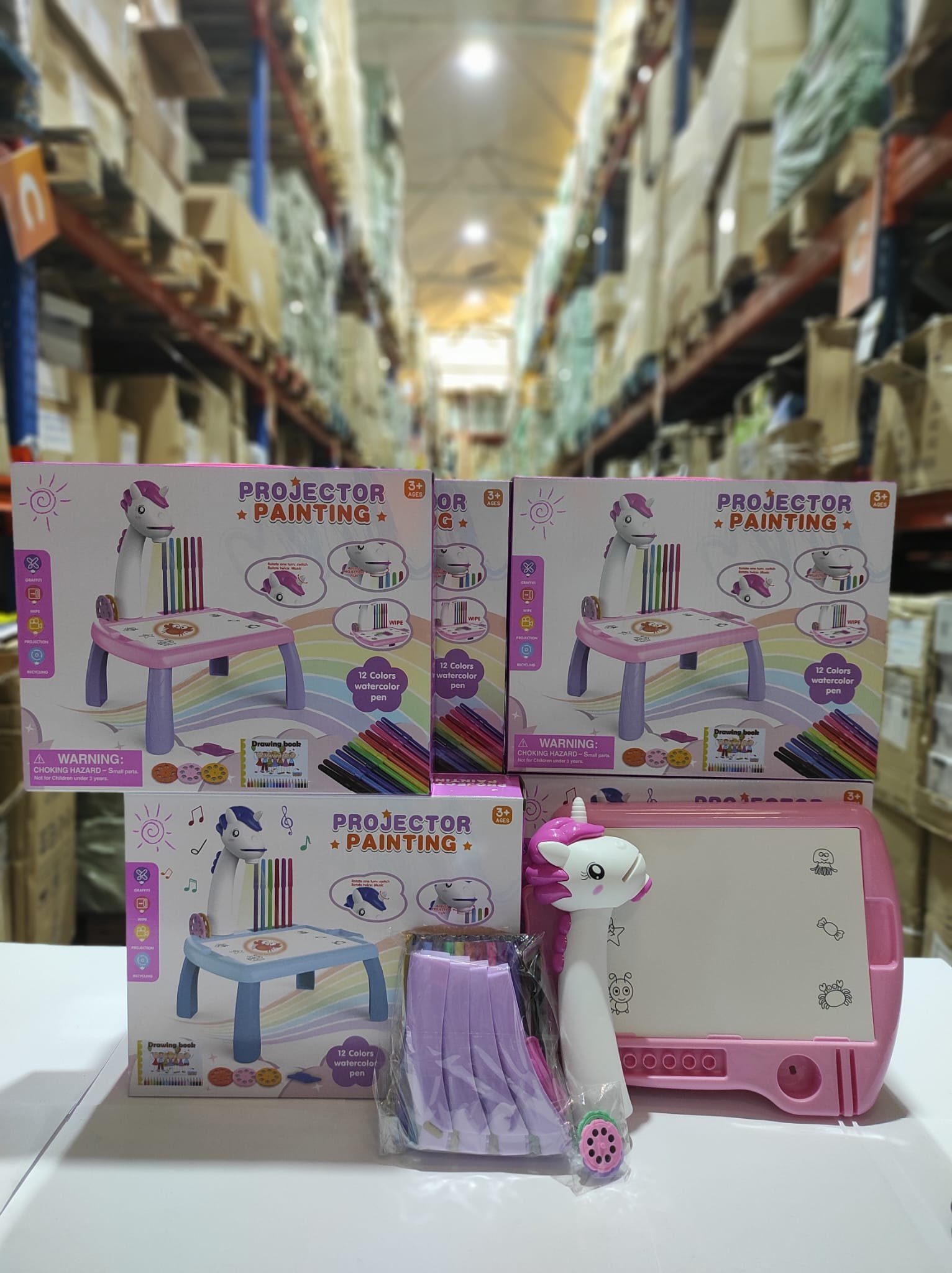 Escritorio de Aprendizaje Infantil Unicornio Rosa - Imagen 3