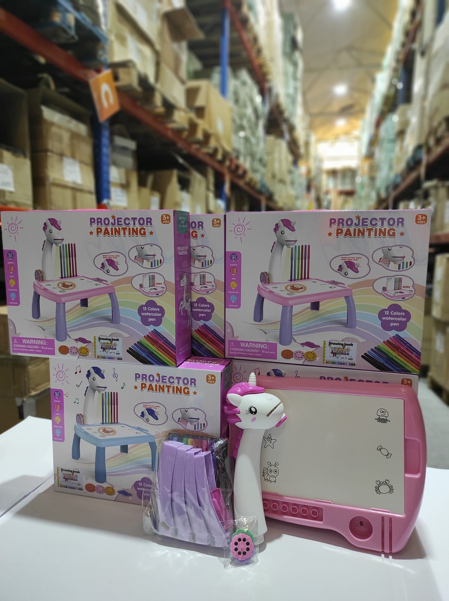 Escritorio de Aprendizaje Infantil Unicornio Rosa - Imagen 2