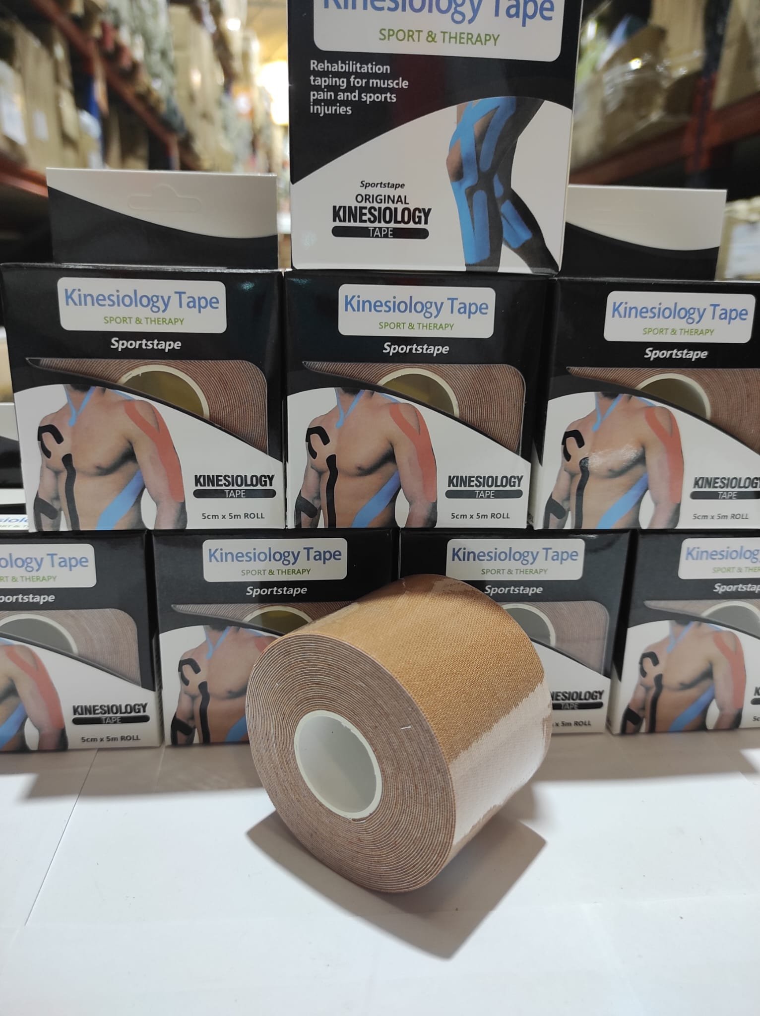Cinta de kinesiología 1 rollo 5cm x 5m - Imagen 5