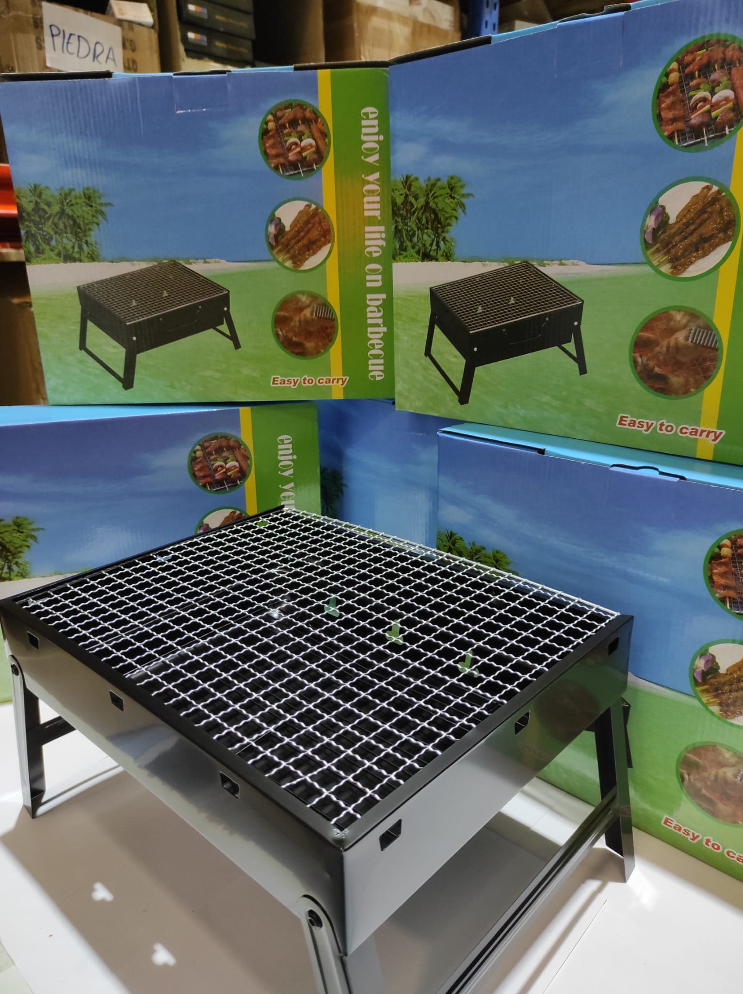 Parrilla de barbacoa plegable - Imagen 2