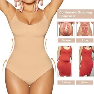 Body Reductor Mujer Beige M/L