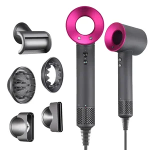 Secador iónico profesional con accesorios