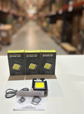 Mini linterna llavero COB LED recargable - detalle 4