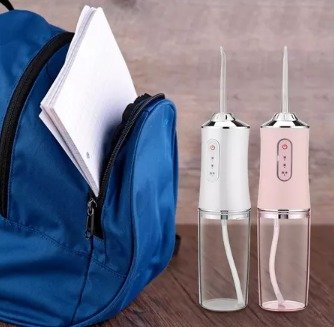 Irrigador dental portátil 220 ml con 3 modos y 4 boquillas - detalle 4