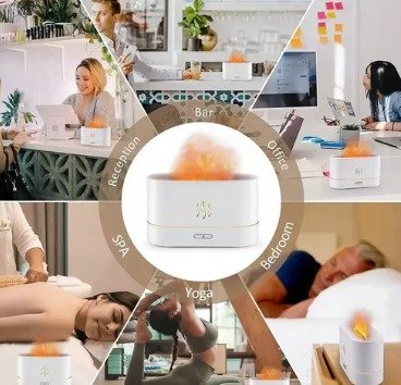Difusor humidificador LED 180 ml con apagado automático - detalle 2
