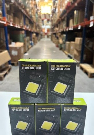Mini linterna llavero COB LED recargable - detalle 3