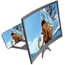 Amplificador de pantalla curvo 12 pulgadas para móvil