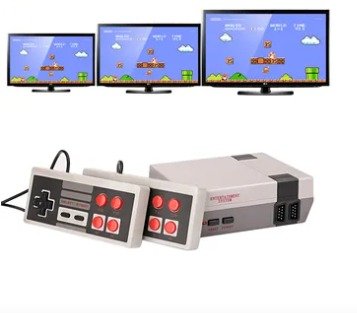 Consola retro de sobremesa para 2 jugadores con 620 juegos integrados - detalle 3