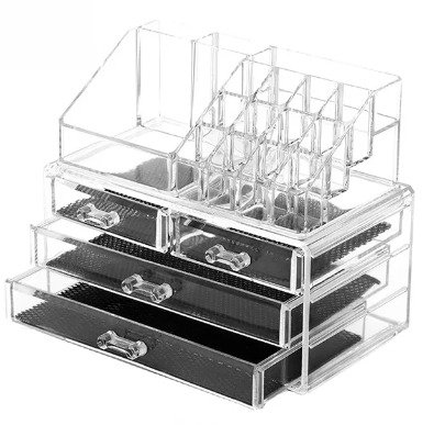 Organizador de maquillaje acrílico de 4 niveles - detalle 2