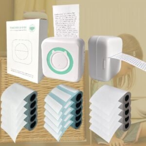 Mini impresora térmica Bluetooth para móvil con papel adhesivo
