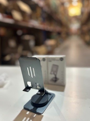 Soporte giratorio 360° para móvil en aluminio – plegable - detalle 4