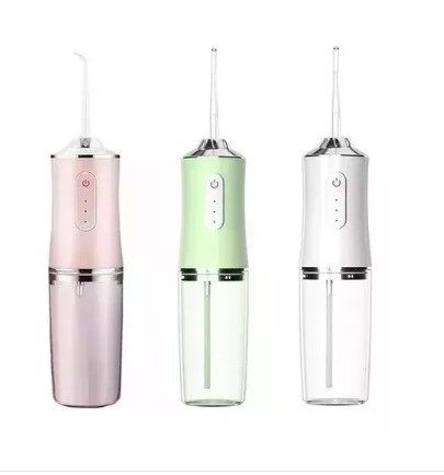 Irrigador dental portátil 220 ml con 3 modos y 4 boquillas - detalle 2