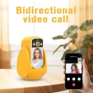 Cámara WiFi 1080p bidireccional con pantalla de 2,8 pulgadas