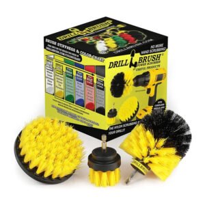 Kit de 3 cepillos de limpieza para taladro