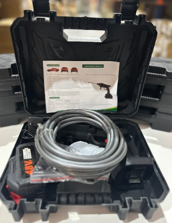 Hidrolimpiadora portátil inalámbrica 100 W con batería - detalle 2