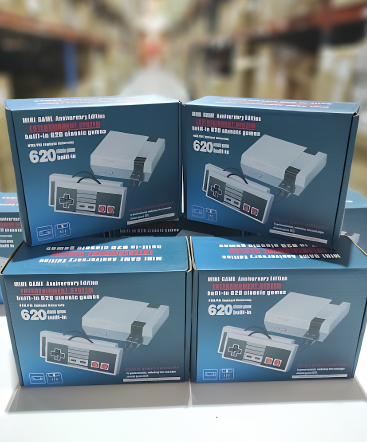 Consola retro de sobremesa para 2 jugadores con 620 juegos integrados - detalle 4