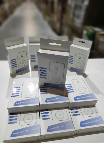 Timbre inteligente WiFi con cámara 480p y visión nocturna - detalle 2