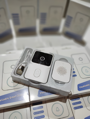 Timbre inteligente WiFi con cámara 480p y visión nocturna - detalle 3