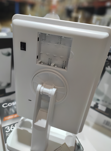 Espejo de maquillaje LED giratorio 180° – blanco - detalle 4