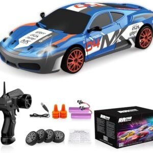 Coche teledirigido drift 1:24 modelo deportivo con 4WD