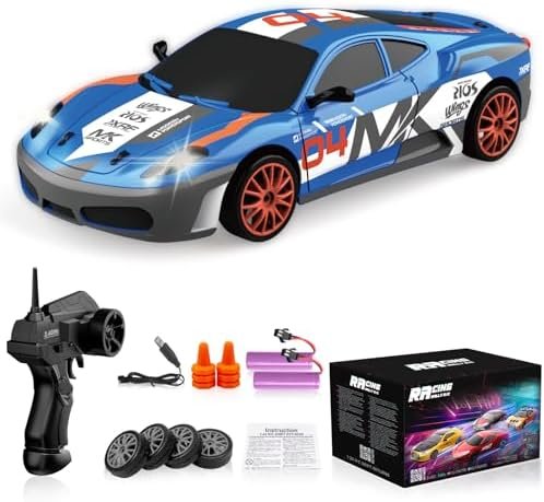 Coche teledirigido drift 1:24 modelo deportivo con 4WD