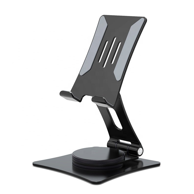 Soporte giratorio 360 grados para móvil en aluminio