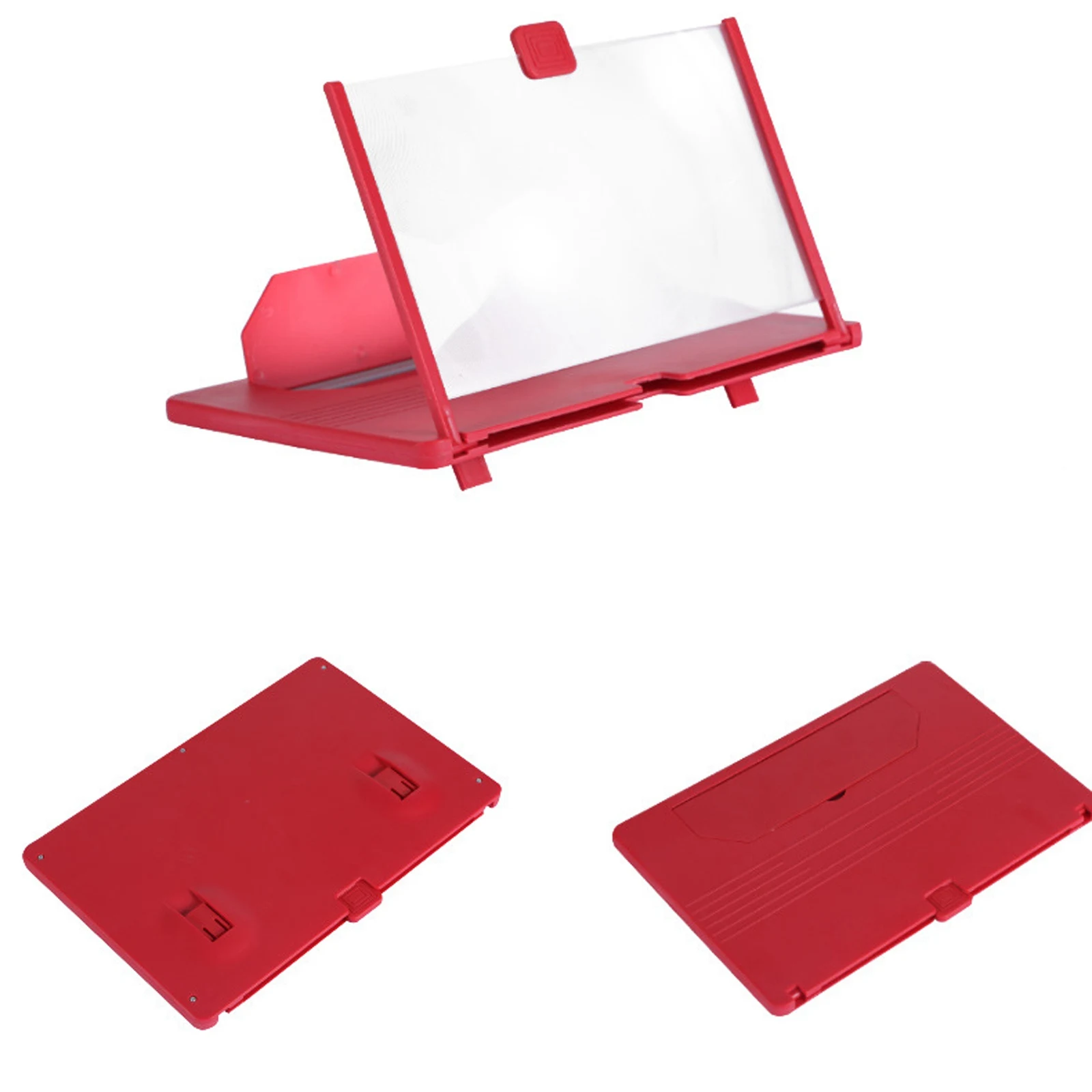 Amplificador de pantalla 12 pulgadas para móvil – rojo - detalle 4