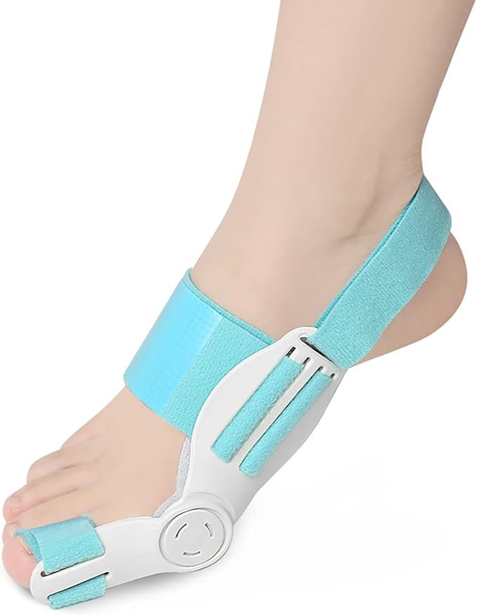 Separador ajustable para dedo gordo y juanete – azul