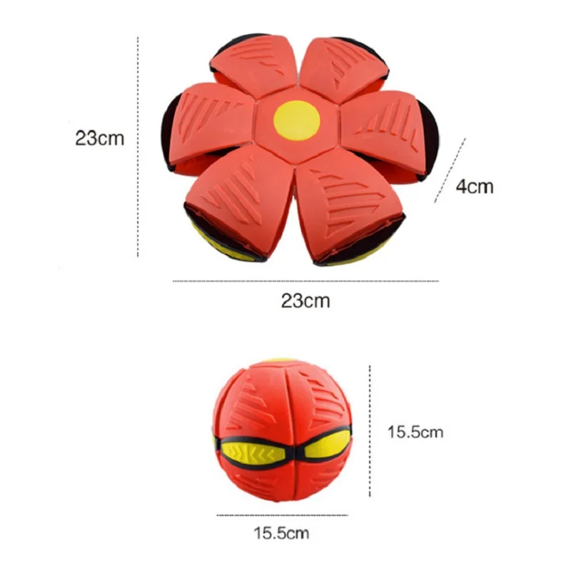 Pelota voladora tipo frisbee para perros – 23 cm - detalle 3