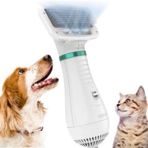 Secador y cepillo 2 en 1 para mascotas – 300 W