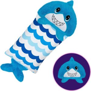 Almohada peluche tiburón para niños – algodón y poliéster